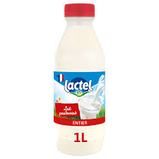 1LITRE DE LAIT ENTIER