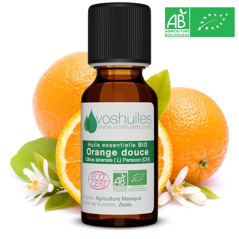 HUILE ESSENTIELLE D'ORANGE DOUCE