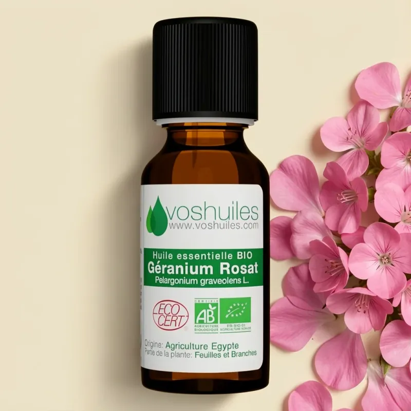HUILE ESSENTIELLE DE GERANIUM ROSAT