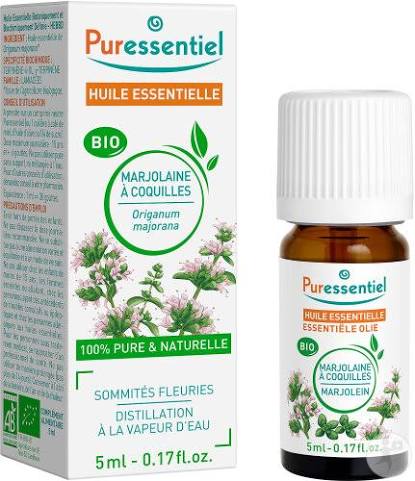 HUILE ESSENTIELLE DE MARJOLAINE A COQUILLES